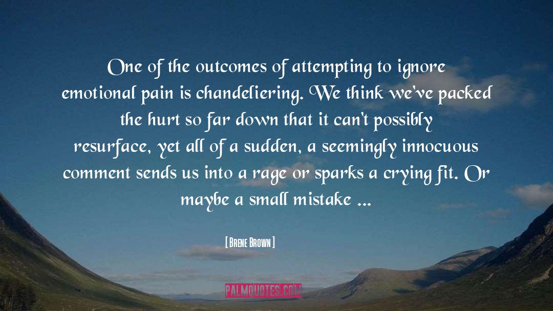 Emotional Pain quotes by Brene Brown