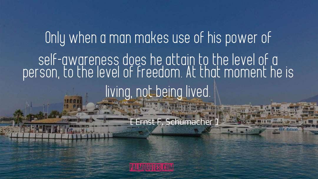 Emotional Power quotes by Ernst F. Schumacher