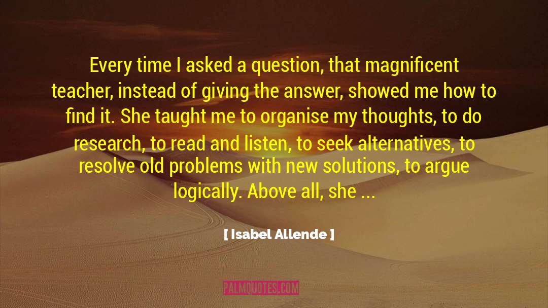 Emotional Problems quotes by Isabel Allende