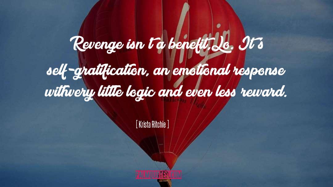 Emotional Response quotes by Krista Ritchie