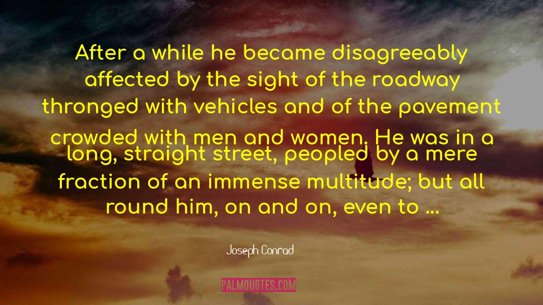 Emotional State quotes by Joseph Conrad