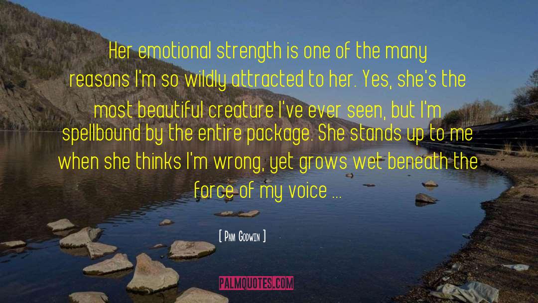 Emotional Strength quotes by Pam Godwin