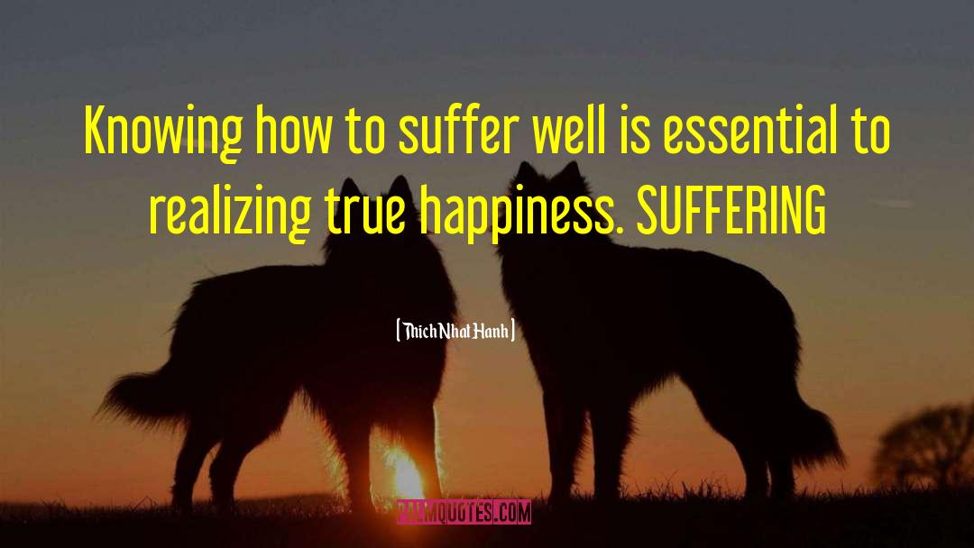 Emotional Suffering quotes by Thich Nhat Hanh
