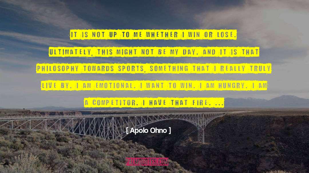 Emotional Versatility quotes by Apolo Ohno