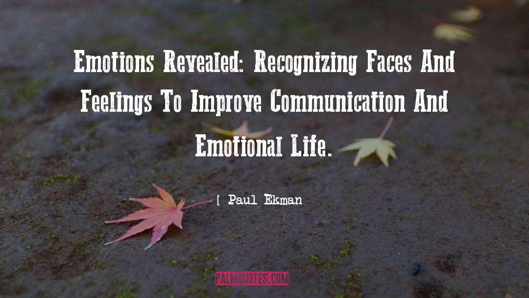 Emotional Walls quotes by Paul Ekman