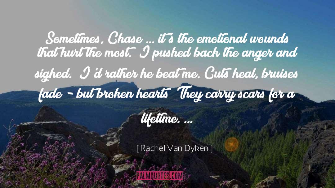 Emotional Wounds quotes by Rachel Van Dyken