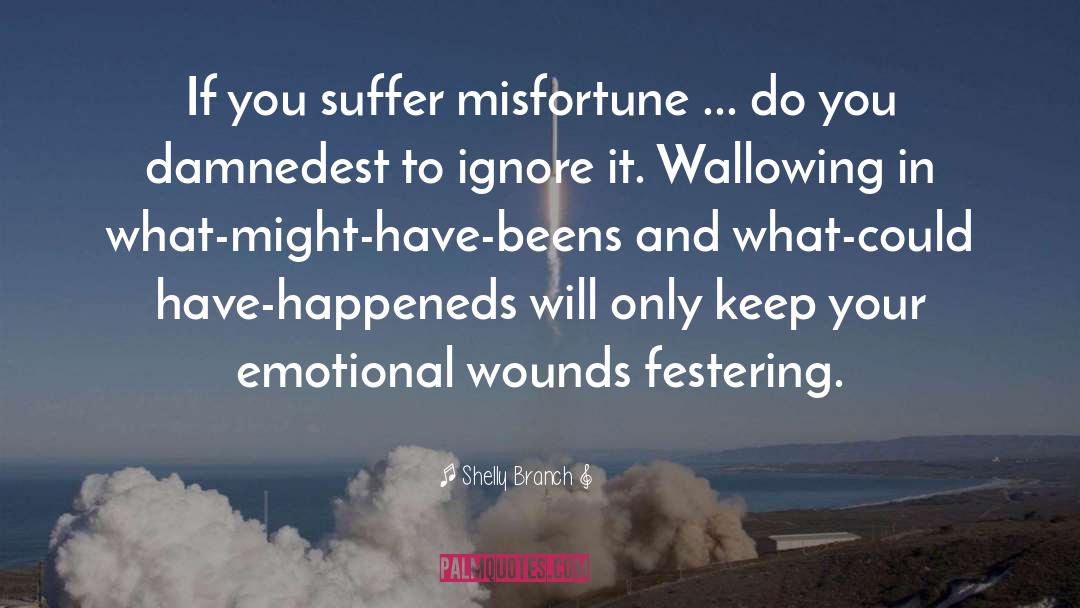 Emotional Wounds quotes by Shelly Branch