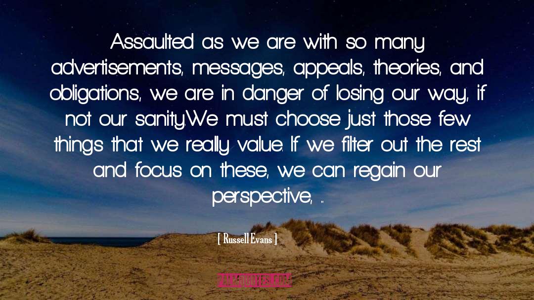 Emotionalist Perspective quotes by Russell Evans
