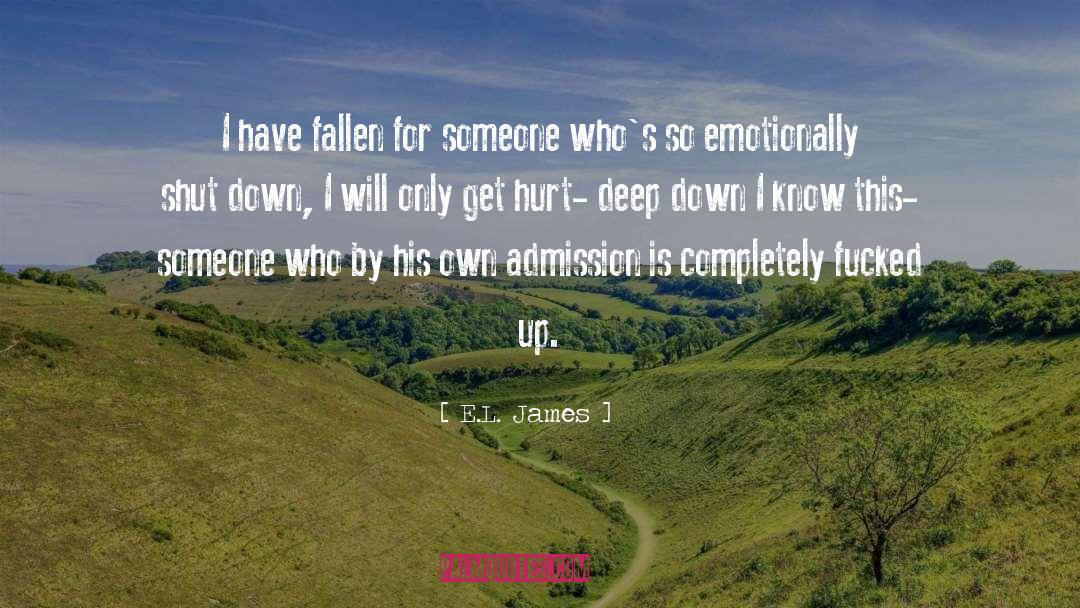 Emotionally Dysfunctional quotes by E.L. James