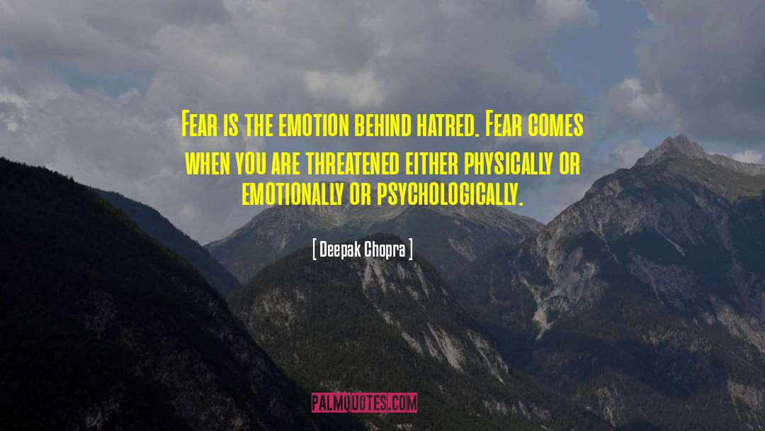Emotionally Numb quotes by Deepak Chopra