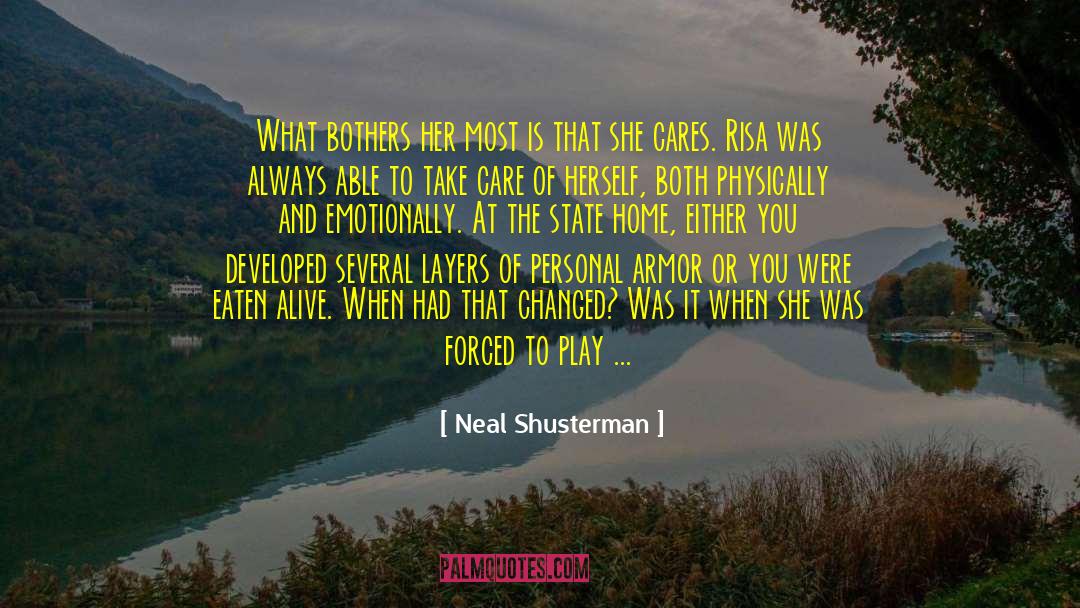 Emotionally Unstable quotes by Neal Shusterman