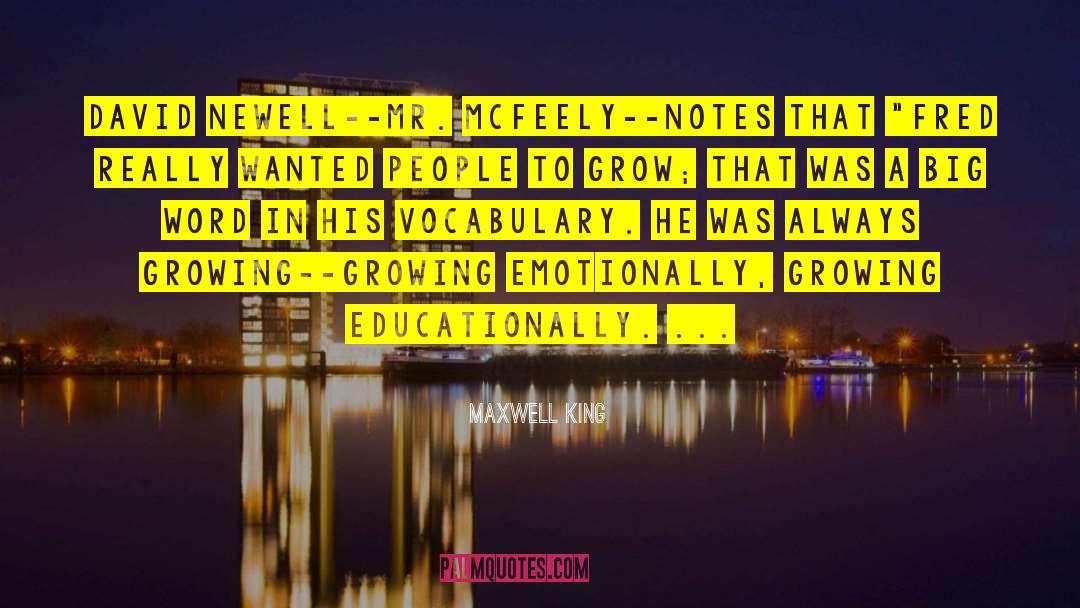 Emotionally Unstable quotes by Maxwell King