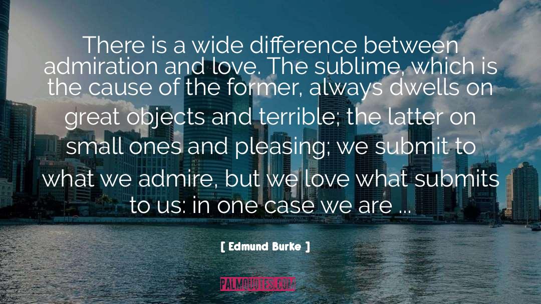 Emotions Love quotes by Edmund Burke