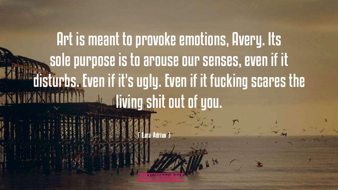 Emotions quotes by Lara Adrian