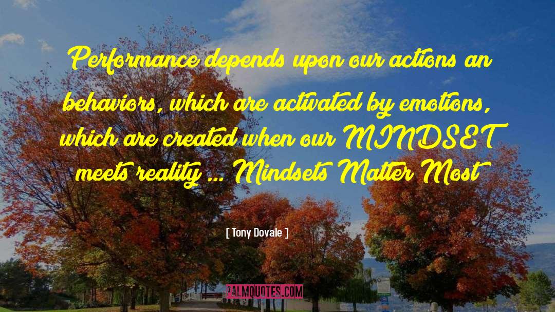Emotions Vs Reality quotes by Tony Dovale