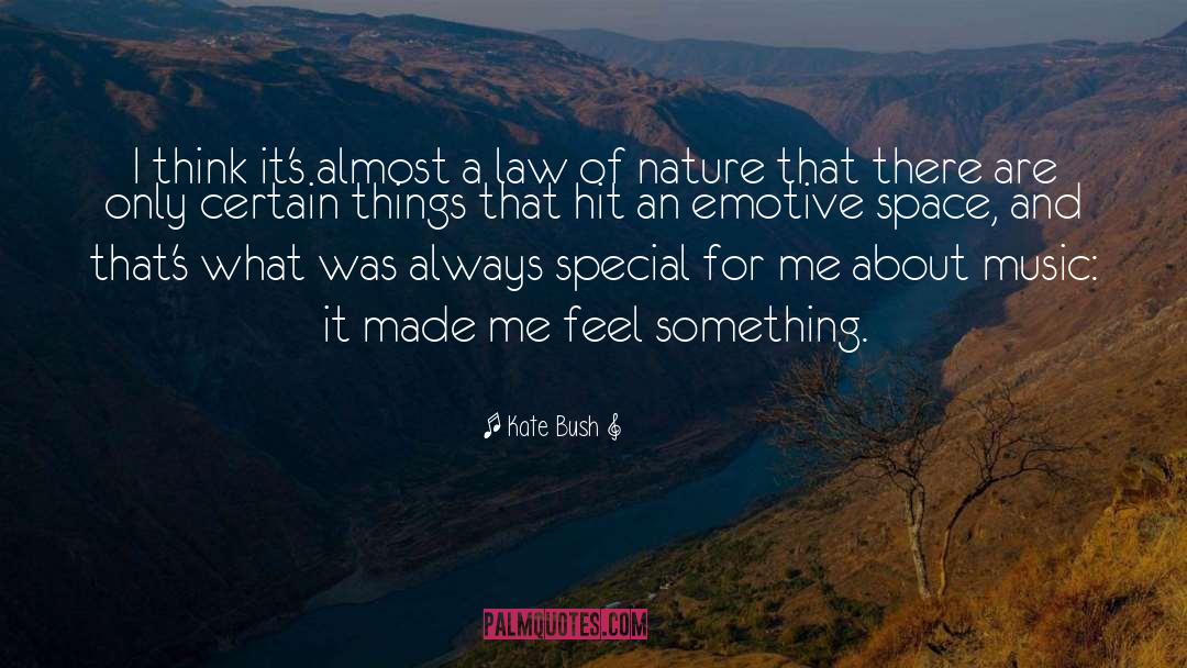 Emotive quotes by Kate Bush