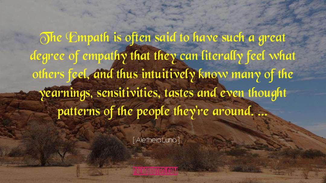 Empath quotes by Aletheia Luna