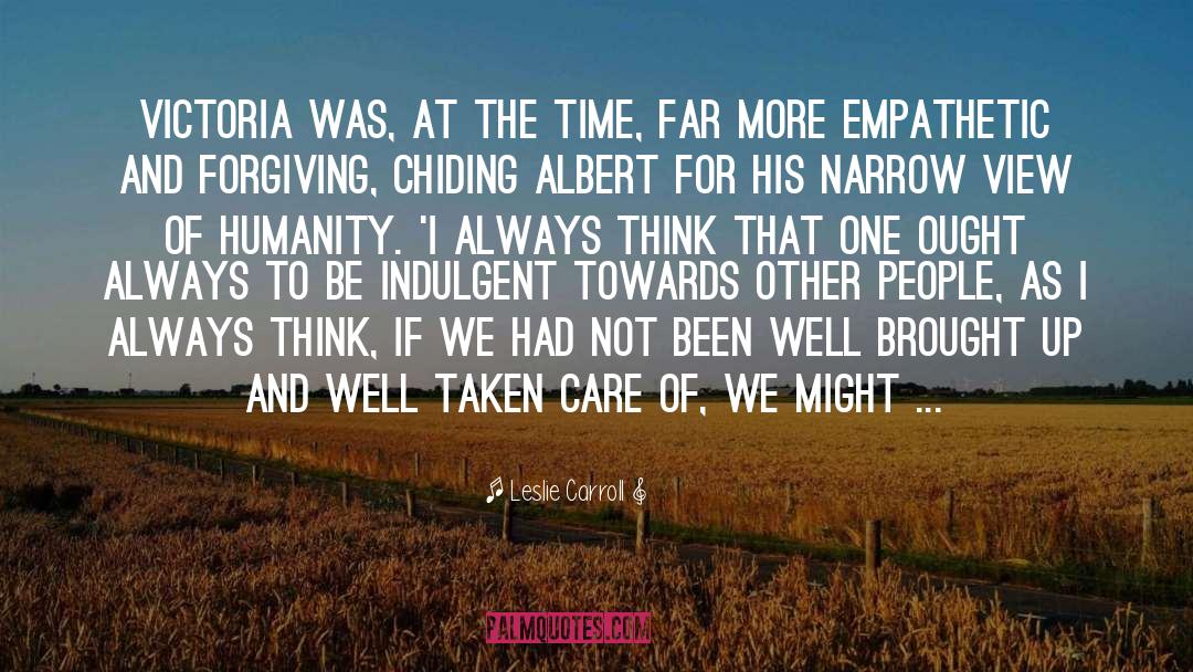 Empathetic quotes by Leslie Carroll