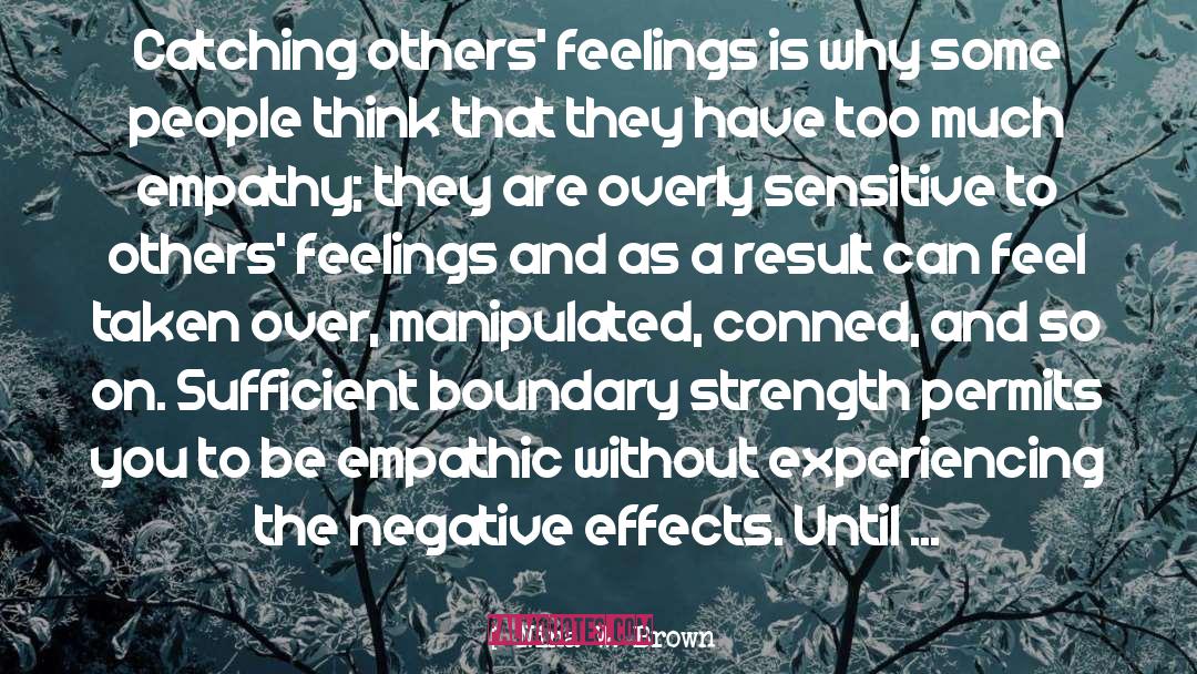 Empathic quotes by Nina W. Brown