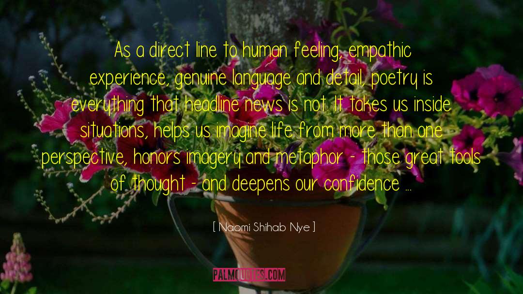 Empathic quotes by Naomi Shihab Nye