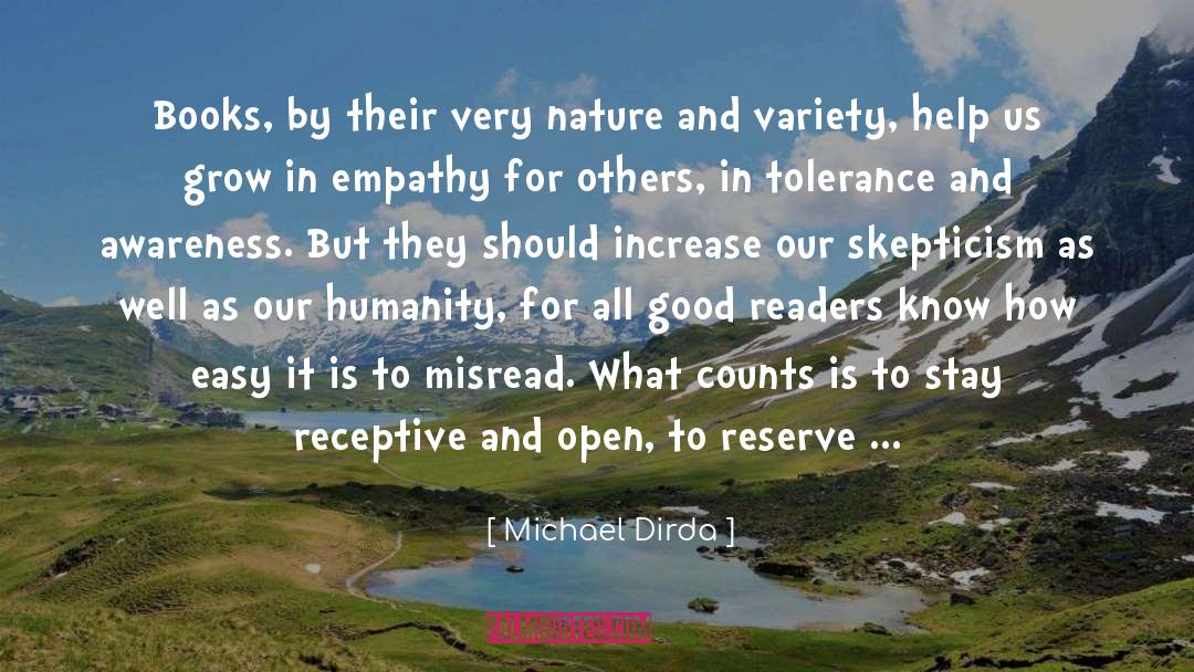 Empathy For Others quotes by Michael Dirda