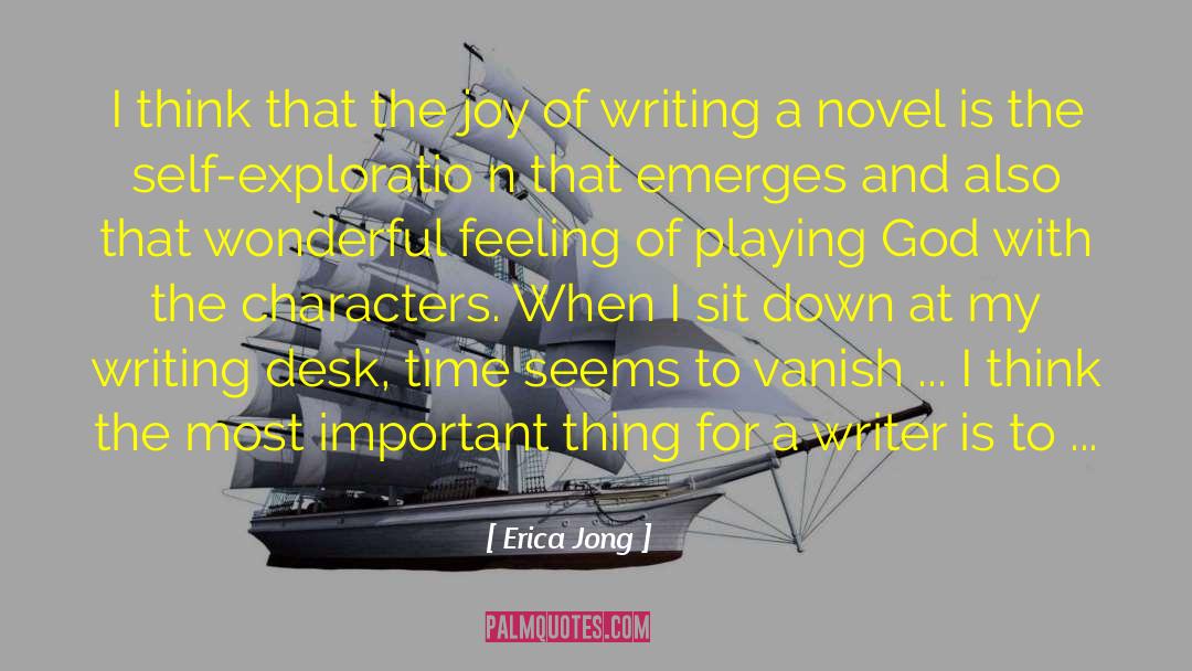 Empathy In Writing quotes by Erica Jong