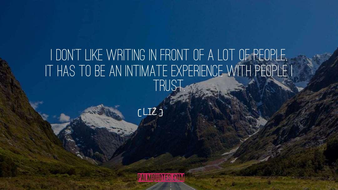 Empathy In Writing quotes by LIZ