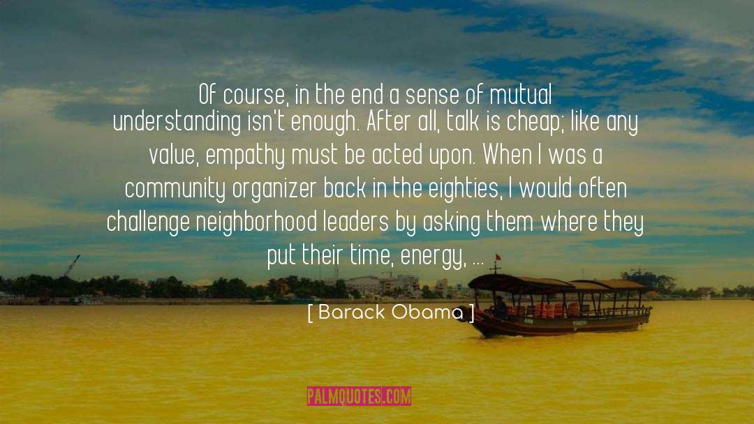 Empathy In Writing quotes by Barack Obama
