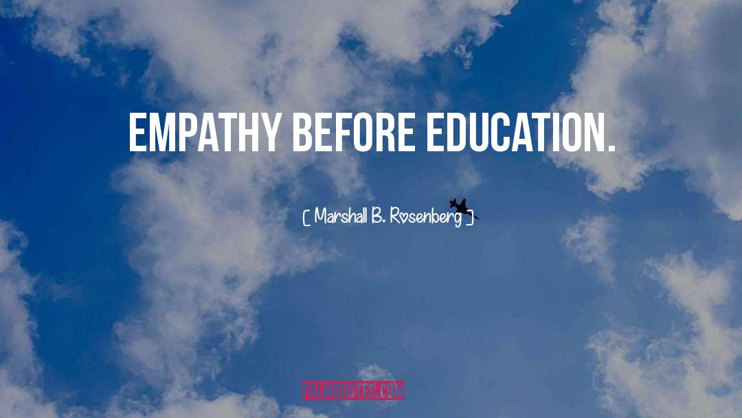 Empathy quotes by Marshall B. Rosenberg