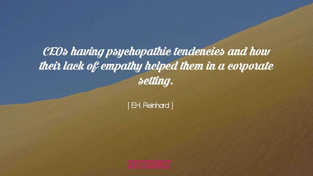 Empathy quotes by E.H. Reinhard