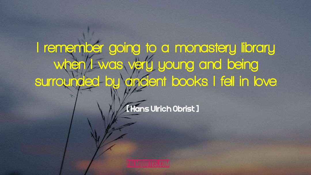 Emperor Of Paris Books Love quotes by Hans Ulrich Obrist