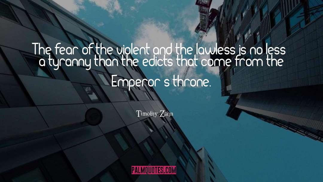 Emperors quotes by Timothy Zahn