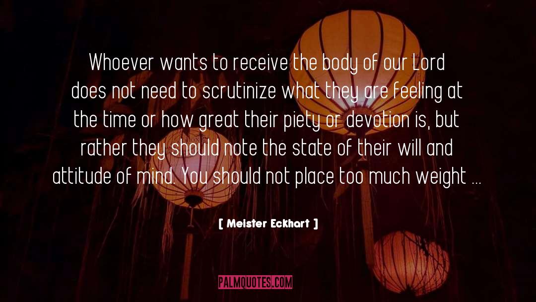 Emphasize Thesaurus quotes by Meister Eckhart