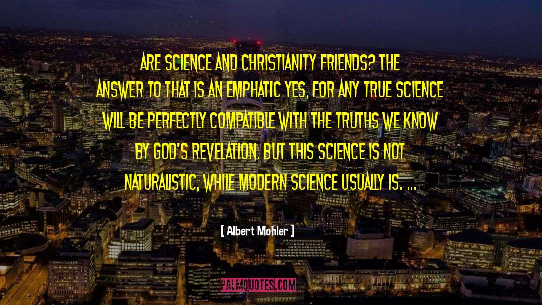 Emphatic quotes by Albert Mohler