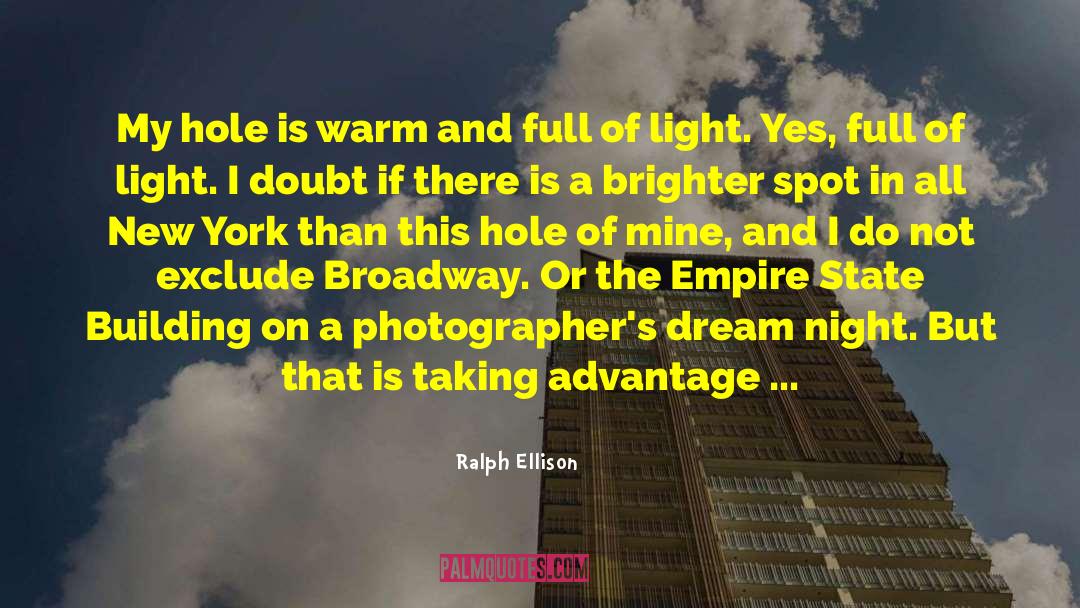 Empire State Building quotes by Ralph Ellison