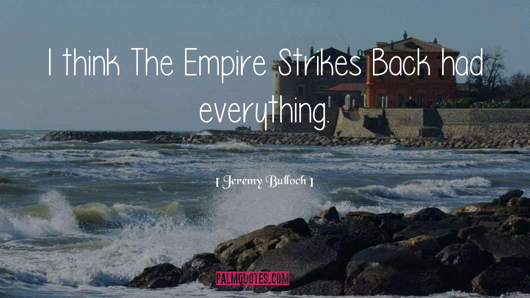 Empire Strikes Back quotes by Jeremy Bulloch