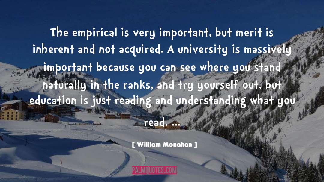 Empirical quotes by William Monahan