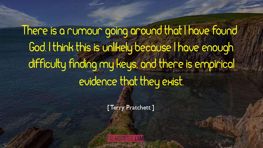 Empirical quotes by Terry Pratchett