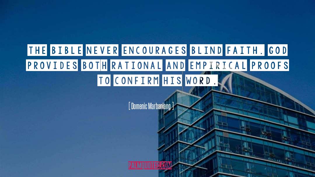 Empirical quotes by Domenic Marbaniang