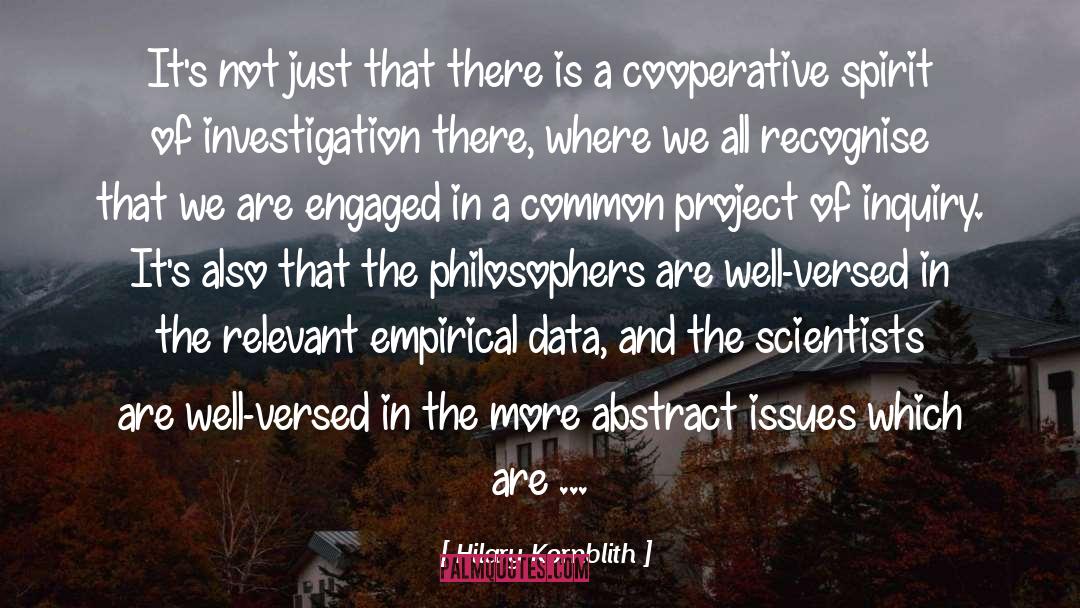 Empirical quotes by Hilary Kornblith