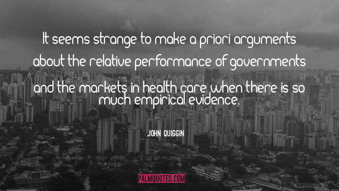 Empirical quotes by John Quiggin