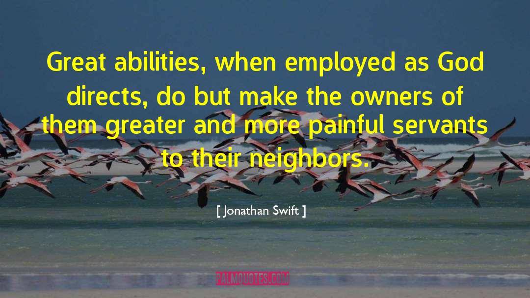 Employed quotes by Jonathan Swift