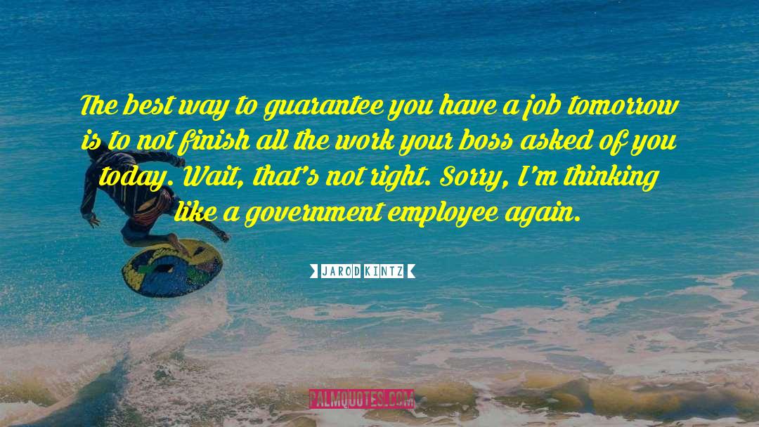 Employee Appreciation quotes by Jarod Kintz