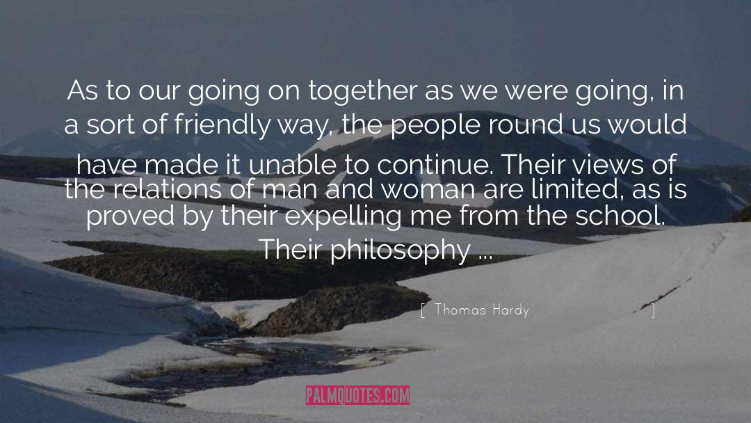 Employee Relations quotes by Thomas Hardy