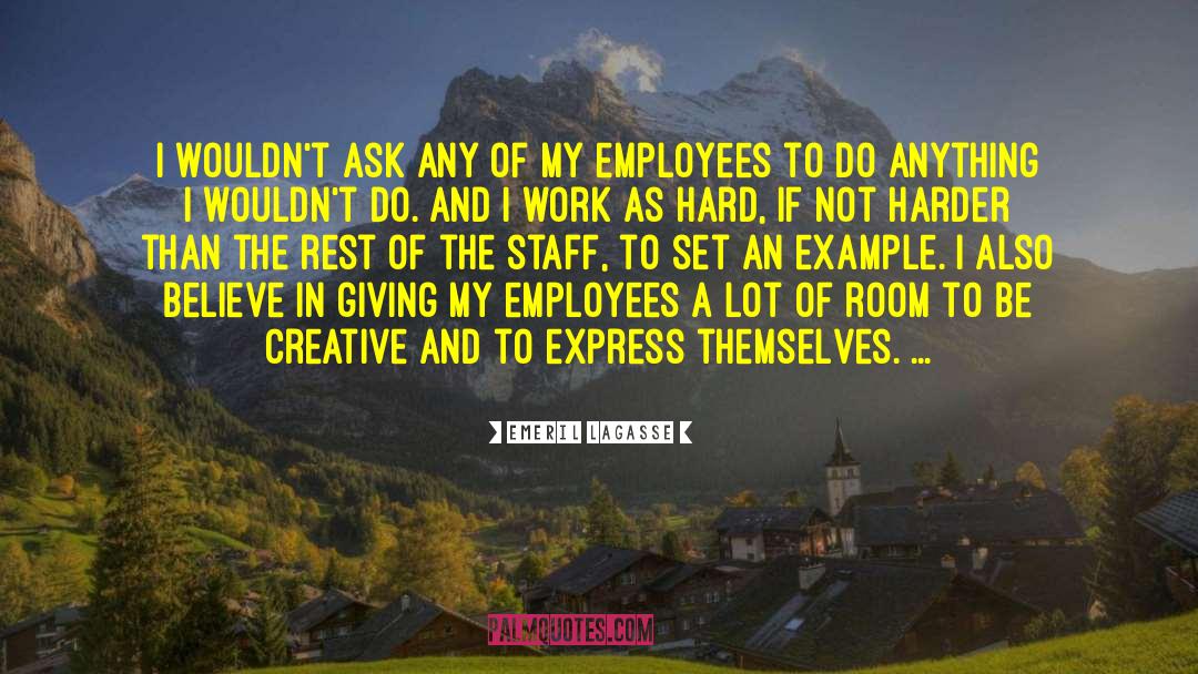 Employees As Assets quotes by Emeril Lagasse