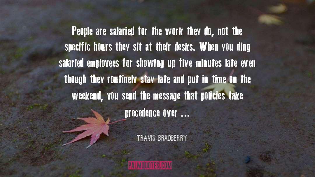 Employees quotes by Travis Bradberry