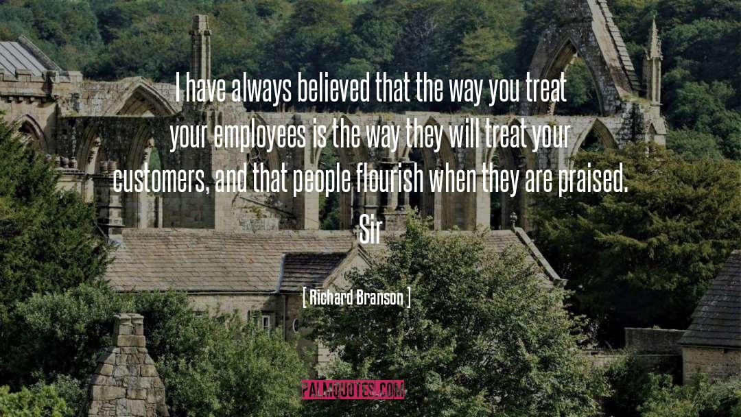 Employees quotes by Richard Branson