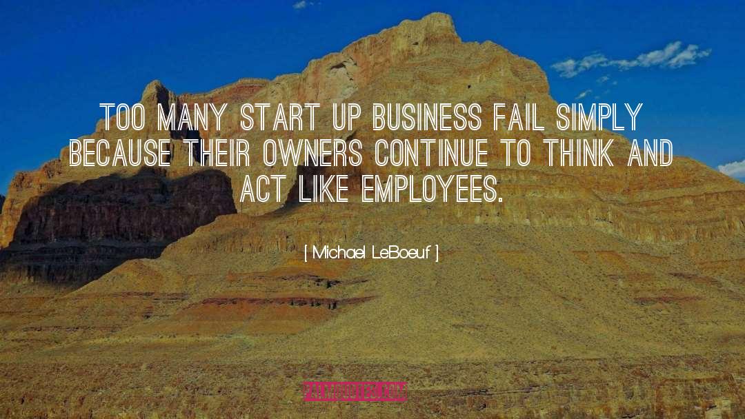 Employees quotes by Michael LeBoeuf