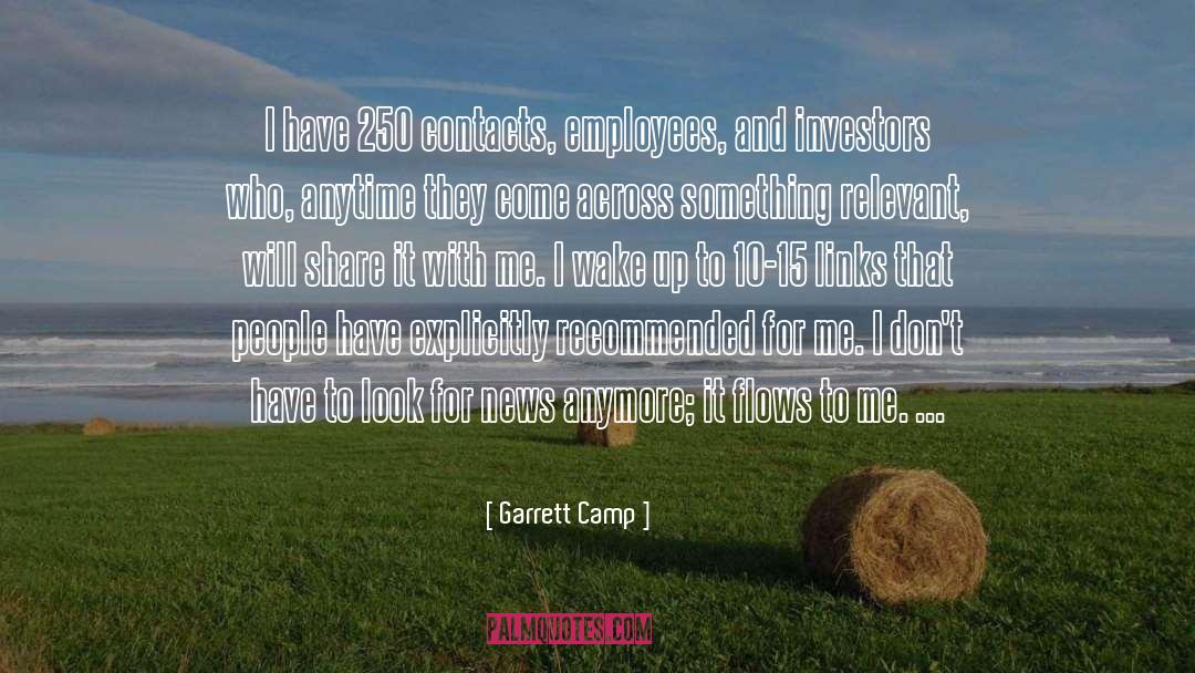 Employees Twenties quotes by Garrett Camp
