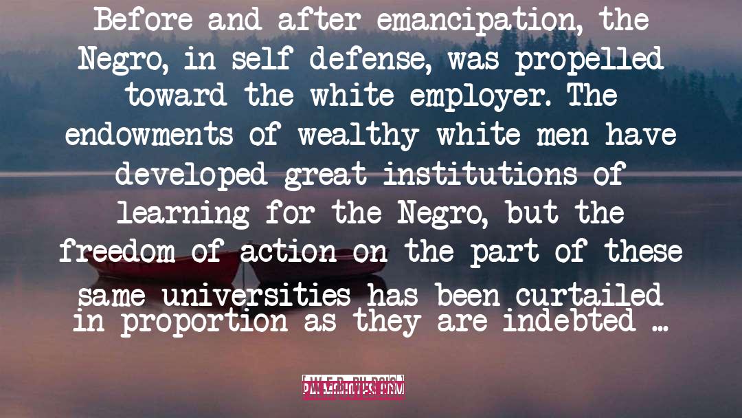 Employer quotes by W.E.B. Du Bois